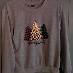 Shein Holiday Tree Sweater